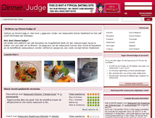 Tablet Screenshot of dinnerjudge.nl